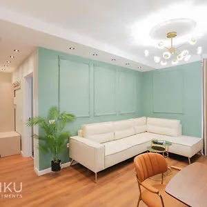 Miku - Lux 2bd At City Center Apartment Tirana